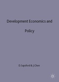 Cover: Development Economics and Policy - Palgrave Macmillan