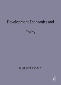 Enlarge image Cover: Development Economics and Policy - Palgrave Macmillan