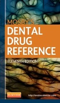 Cover: Mosby's Dental Drug Reference - Mosby