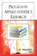 Cover: Progress in Applied Statistics Research - Nova Science Publishers Inc