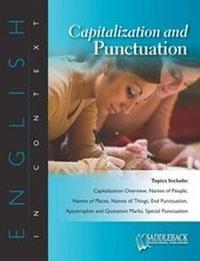 Enlarge image Cover: Capitalization and Punctuation - Saddleback Educational Publishing, Inc.