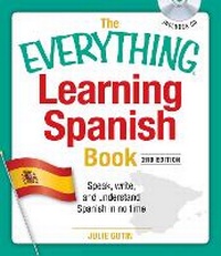 Enlarge image Cover: The Everything Learning Spanish Book with CD - Everything