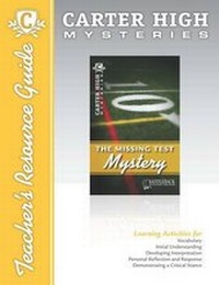 Enlarge image Cover: The Missing Test Mystery Digital Guide - Saddleback Educational Publishing