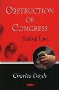 Cover: Obstruction of Congress - Nova Science Publishers Inc