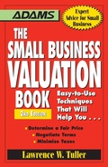 Cover: The Small Business Valuation Book - Adams Media Corporation
