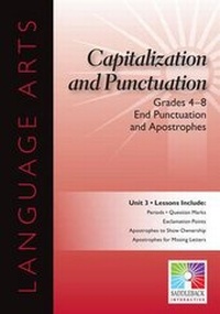 Enlarge image Cover: End Punctuation and Apostrophes Interactive Whiteboard Resource - Saddleback Educational Publishing, Inc.