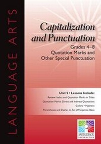 Enlarge image Cover: Quotation Marks and Other Special Punctuation Interactive Whiteboard Resource - Saddleback Educational Publishing, Inc.