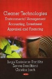 Enlarge image Cover: Cleaner Technologies - Nova Science Publishers Inc