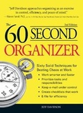 Cover: 60 Second Organizer - Adams Media Corporation