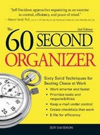 Enlarge image Cover: 60 Second Organizer - Adams Media Corporation