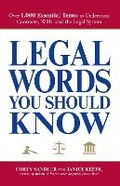 Cover: Legal Words You Should Know - Adams Media Corporation