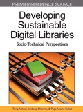 Cover: Developing Sustainable Digital Libraries - Information Science Reference