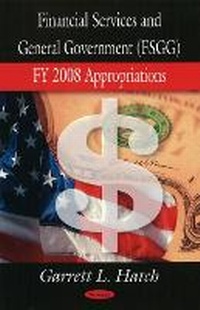Abbildung von: Financial Services & General Government Appropriations - Nova Science Publishers Inc