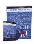 Cover: If You Want to Walk on Water, You've Got to Get Out of the Boat Participant's Guide with DVD - Zondervan