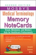 Cover: Mosby's Medical Terminology Memory NoteCards - Mosby