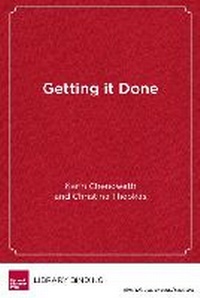 Enlarge image Cover: Getting It Done - Harvard Educational Publishing Group