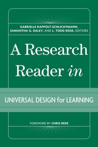 Enlarge image Cover: A Research Reader in Universal Design for Learning - Harvard Educational Publishing Group