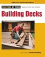 Cover: Building Decks - Taunton Press Inc