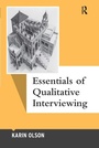 Cover: Essentials of Qualitative Interviewing - Left Coast Press Inc