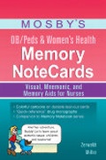 Cover: Mosby's OB/Peds & Women's Health Memory NoteCards - Mosby
