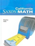 Cover: Student Edition 2008 - Saxon Publishers