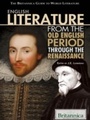 Cover: English Literature from the Old English Period Through the Renaissance - Britannica Educational Publishing