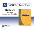 Cover: Saxon Math 65 Teacher CD-ROM - Saxon Publications