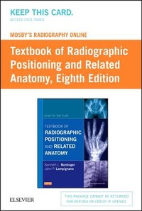 Enlarge image Cover: Mosby's Radiography Online for Textbook of Radiographic Positioning & Related Anatomy (Access Code) - Mosby