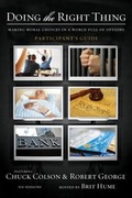 Cover: Doing the Right Thing Bible Study Participant's Guide - Zondervan