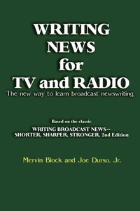 Abbildung von: Writing News for TV and Radio - CQ Press