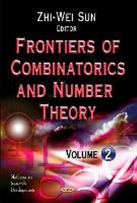 Abbildung von: Frontiers of Combinatorics & Number Theory - Nova Science Publishers Inc