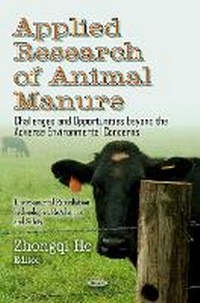 Enlarge image Cover: Applied Research in Animal Manure - Nova Science Publishers Inc