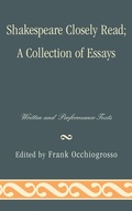Cover: Shakespeare Closely Read - Fairleigh Dickinson University Press,U.S.