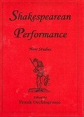 Cover: SHAKESPEAREAN PERFORMANCE - Fairleigh Dickinson University Press