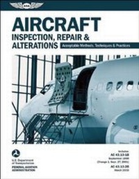 Abbildung von: Aircraft Inspection, Repair & Alterations - Aviation Supplies & Academics Inc
