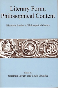 Enlarge image Cover: Literary Form, Philosophical Content - Fairleigh Dickinson University Press