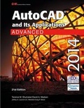 Cover: AutoCAD and Its Applications Advanced 2014 - Goodheart-Wilcox Publisher