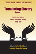 Cover: Translating Slavery, Volume 1 - The Kent State University Press