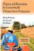 Cover: Drivers & Restraints for Economically Efficient Farm Production - Nova Science Publishers Inc