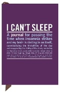 Cover: Knock Knock I Can`t Sleep Mini Inner Truth Journal - Knock Knock