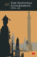 Cover: The National Government, 1931-40 - Red Globe Press