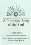 Cover: A Platonick Song of the Soul - Bucknell University Press,U.S.