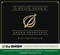 Cover: The Onion Book of Known Knowledge - Hachette Audio