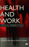 Cover: Health and Work - Red Globe Press
