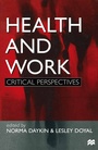 Cover: Health and Work - Red Globe Press