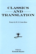 Cover: Classics and Translation - Bucknell University Press,U.S.