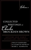 Cover: Collected Writings of Charles Brockden Brown - Bucknell University Press,U.S.
