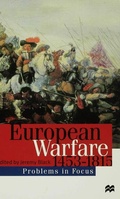 Cover: European Warfare 1453-1815 - Red Globe Press