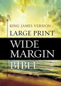 Cover: KJV Wide Margin Bible - Hendrickson Publishers Inc