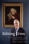 Cover: Editing Lives - Bucknell University Press,U.S.